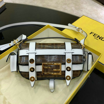 フェンディ FENDI  BXN-FD75009 2020年最新入荷 バゲット ケージ 斜め掛け ショルダーバッグ スモールバッグ レディースかばん