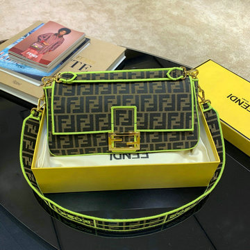 フェンディ FENDI BXN-FD83320YG  2020年最新入荷 バゲット トートバッグ 斜め掛け ショルダーバッグ スモールバッグ レディースかばん カーフレザー