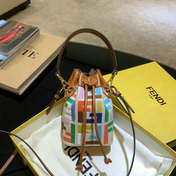 フェンディ FENDI  BXN-FD83327C 2020年最新入荷 バゲット トートバッグ 斜め掛け モン トレゾール ショルダーバッグ レザー バゲットバッグ