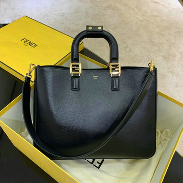 フェンディ FENDI  BXN-FD36519 2020年最新入荷 FF トップハンドルバッグ トートバッグ 2way ショルダーバッグ レディースかばん カーフレザー