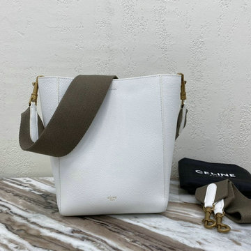 セリーヌ CELINE  DDB-CE90841PBS 2020年最新作 スモール サングル バケット バッグ ハンドバッグ トートバッグ 2way ショルダーバッグ カーフレザー