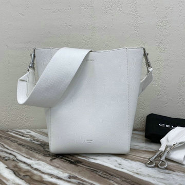 セリーヌ CELINE DDB-CE90841QBS  2020年最新作 スモール サングル バケット バッグ ハンドバッグ トートバッグ 2way ショルダーバッグ カーフレザー
