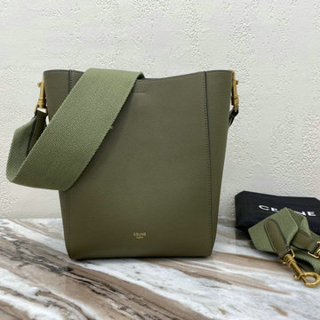 セリーヌ CELINE DDB-CE90841QJL  2020年最新作 スモール サングル バケット バッグ ハンドバッグ トートバッグ 2way ショルダーバッグ カーフレザー