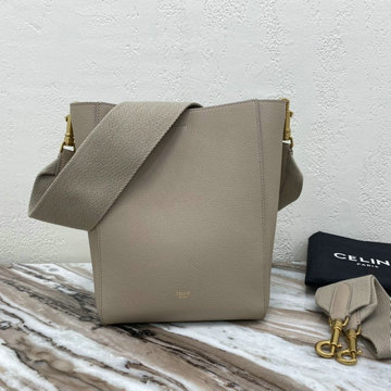 セリーヌ CELINE DDB-CE90841QHB 2020年最新作 スモール サングル バケット バッグ ハンドバッグ トートバッグ 2way ショルダーバッグ カーフレザー
