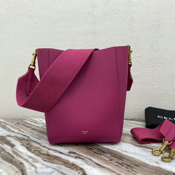 セリーヌ CELINE  DDB-CE90841QZH 2020年最新作 スモール サングル バケット バッグ ハンドバッグ トートバッグ 2way ショルダーバッグ カーフレザー