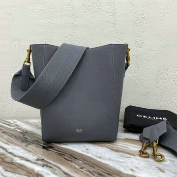 セリーヌ CELINE  DDB-CE90841QZL 2020年最新作 スモール サングル バケット バッグ ハンドバッグ トートバッグ 2way ショルダーバッグ カーフレザー