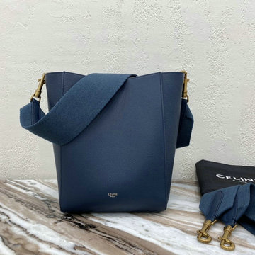 セリーヌ CELINE  DDB-CE90841QSL 2020年最新作 スモール サングル バケット バッグ ハンドバッグ トートバッグ 2way ショルダーバッグ カーフレザー