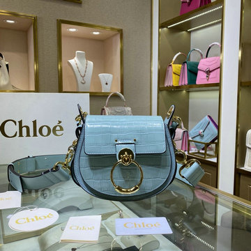 クロエ CHLOE DDB-CLE1153EQL  2020年最新入荷 Tess スモールバッグ 斜めがけ ショルダーバッグ カーフスキン ラウンドバッグ レディースかばん