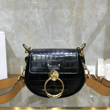 クロエ CHLOE DDB-CLE1153EBK 2020年最新入荷 Tess スモールバッグ 斜めがけ ショルダーバッグ カーフスキン ラウンドバッグ レディースかばん