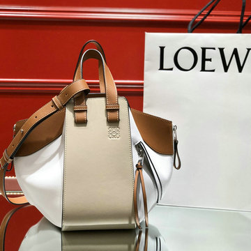 ロエベ LOEWE DDB-LE6887PB 2020年最新入荷 ハンモック ハンドバッグ トートバッグ カーフレザー レディースかばん 通勤 通学 出張