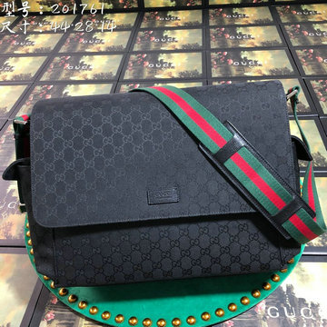 グッチ GUCCI 057-GG201761X  2020年最新入荷 メッセンジャーバッグ 斜め掛け ショルダーバッグ キャンパス メンズバッグ