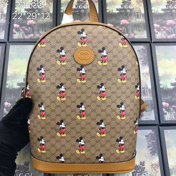 グッチ GUCCI  057-GG552884B 2019年最新入荷 オフィディア 三匹の子ぶた GG バックパック リュック レディース リュックサック キャンパス