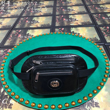 グッチ GUCCI  057-GG575857 2020年最新入荷 メンズ ウェストバッグ チェストバッグ ソフトレザー ボディバッグ カーフレザー