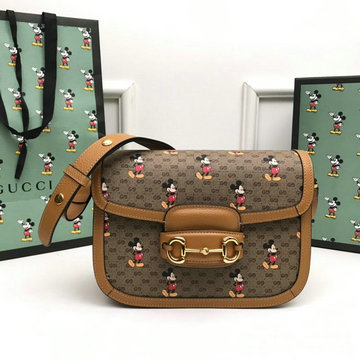 グッチ GUCCI  057-GG602204XF 2020年最新入荷 1955 ホースビット 斜め掛け ショルダーバッグ レディースかばん pvc