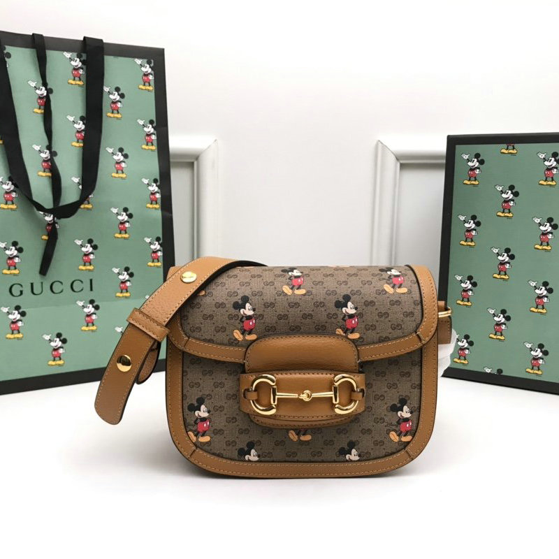 グッチ GUCCI  057-GG602205 2020年最新入荷 1955 ホースビット 斜め掛け ショルダーバッグ レディースかばん pvc
