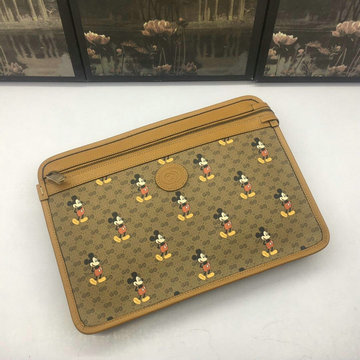 グッチ GUCCI 057-GG602552  2020年最新入荷 ポーチ DISNEY ディズニー プリント 手持ちかばん クラッチバッグ セカンドバッグ レザー