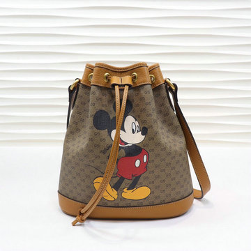 グッチ GUCCI 057-GG602691 2020年最新入荷 スモール バケットバッグ DISNEY ディズニー プリント 斜め掛け ショルダーバッグ