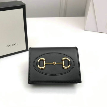 グッチ GUCCI  057-GG621887 2020年最新入荷 1955 ホースビット カードケース ウォレット 二つ折り短財布 コインケース 札入れ レザー