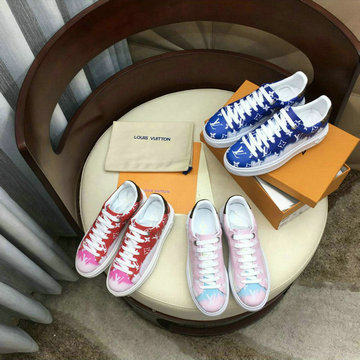 商品名称：ルイヴィトン LOUISVUITTON  26-LVJ20034 2020年最新入荷 スニースカー レースアップシューズ レディースシューズ 靴 スポーツシューズ カーフレザー