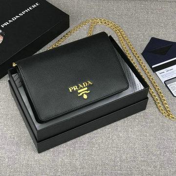 プラダ PRADA  025-PDB20004 2020年最新入荷 チェーンウォレット ショルダーバッグ カーフレザー