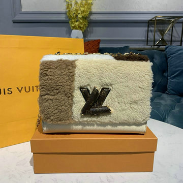 ルイヴィトン LOUISVUITTON  057-M55450 2020年最新入荷 ツイスト MM 斜め掛け ショルダーバッグ ラムスキン エピレザー