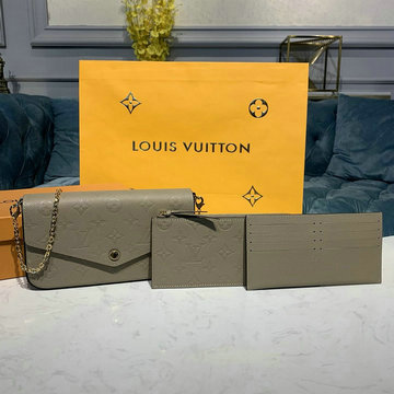 商品名称：ルイヴィトン LOUISVUITTON  057-M68697 2020年最新入荷 ポシェット フェリシー ポーチ クラッチバッグ ショルダーバッグ モノグラム アンプラント レザー