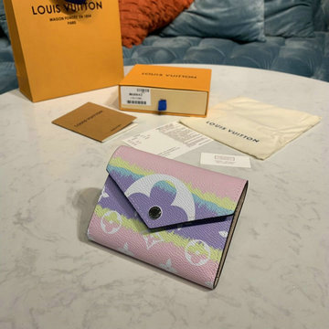 ルイヴィトン LOUISVUITTON 2020年最新入荷 LVエスカル ポルトフォイユ ヴィクトリーヌ 三つ折り短財布 カードケース 札入れ モノグラムキャンバス