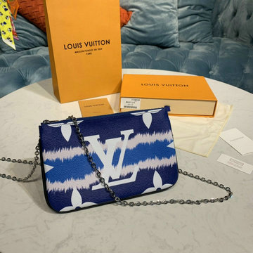 ルイヴィトン LOUISVUITTON  057-M69124 2020年最新入荷 LVエスカル ポシェット ドゥーブル ジップ クラッチバッグ ショルダーバッグ モノグラムキャンバス