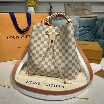 商品名称：ルイヴィトン LOUISVUITTON 057-N40344 2020年最新入荷ネオノエ バケットバッグ ショルダーバッグ トートバッグ ダミエアズール キャンバス