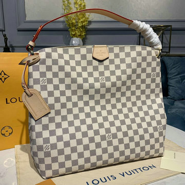 商品名称：ルイヴィトン LOUISVUITTON 057-N42232 2020年最新入荷 グレースフル PM トートバッグ ハンドバッグ ダミエアズールキャンパス