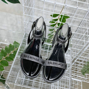 バレンシアガ BALENCIAGA 26-AJ20006  2020年夏最新入荷 アンクルストラップ サマーサンダル フラットシューズ ミュール サンダル 夏 レディースシューズ 靴