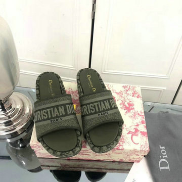 クリスチャンディオール CHRISTIAN DIOR 2020年夏最新入荷 D-WAY ディーウェイ ウェッジミュール サンダル サマーサンダル 室内室外 ウェッジヒール