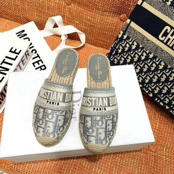 商品名称：クリスチャンディオール CHRISTIAN DIOR 2020年夏最新入荷 GRANVILLE グランヴィル ミュール サマーサンダル 室内室外 フラットシューズ 靴 オブリークアッパー