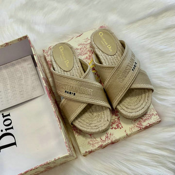 クリスチャンディオール CHRISTIAN DIOR 26-CDJ20041 2020年夏最新入荷 GRANVILLE グランヴィル ミュール フラット サマーサンダル スリッパ