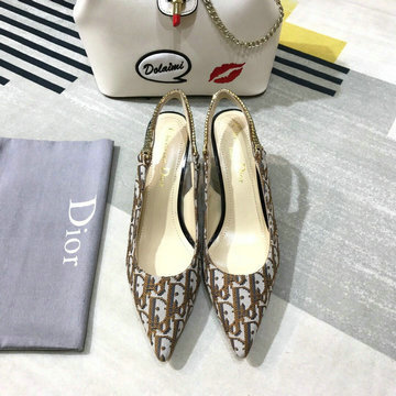 商品名称：クリスチャンディオール CHRISTIAN DIOR 26-CDJ20046 2020年夏最新入荷 スリングバックパンプス ローヒールシューズ サマーサンダル