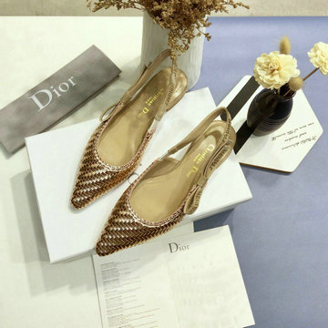 クリスチャンディオール CHRISTIAN DIOR 26-CDJ20048D  2020年夏最新入荷 J'ADIOR パンプス ローヒールシューズ コンマヒール サマーサンダル