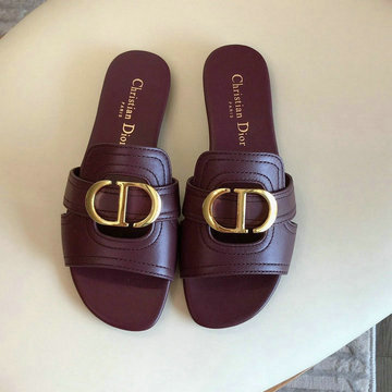 クリスチャンディオール CHRISTIAN DIOR 26-CDJ20050P  2020年夏最新入荷 30モンテーニュ ミュール サマーサンダル スリッパ ローヒール サンダル