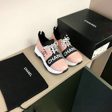 シャネル CHANEL 26-CHJ20064  2020年夏最新入荷 スポーツシューズ 運動靴 レースアップシューズ スニーカー カジュアルシューズ