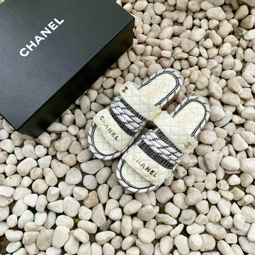シャネル CHANEL 26-CHJ20077 2020年夏最新入荷 サンダル ミュール フラットシューズ 厚底 サマーサンダル レディースシューズ スリッパ