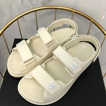 商品名称：シャネル CHANEL 26-CHJ20078C 2020年夏最新入荷 スリングバック サンダル アンクルストラップ ミュール サマーサンダル レディースシューズ フラットサンダル