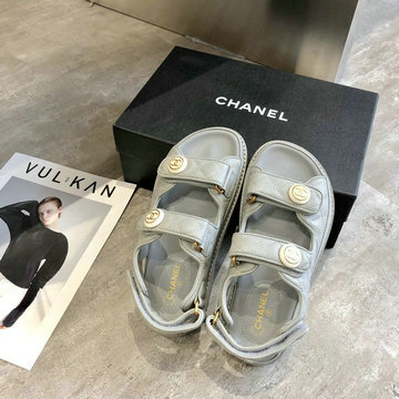 商品名称：シャネル CHANEL 26-CHJ20078Y  2020年夏最新入荷 スリングバック サンダル アンクルストラップ ミュール サマーサンダル レディースシューズ フラットサンダル