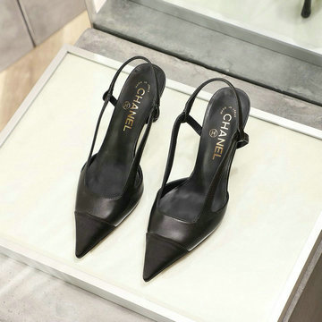 商品名称：シャネル CHANEL 26-CHJ20081G 2020年夏最新入荷 スリングバック シューズ ハイヒールシューズ サマーサンダル アンクルストラップ ミュール レザー