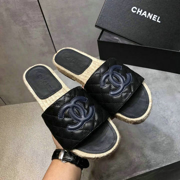 シャネル CHANEL 26-CHJ20082 2020年夏最新入荷 サンダル ミュール サマーサンダル 室内室外 エスパドリーユ スリッパ