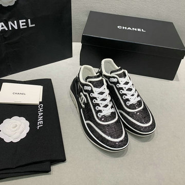 シャネル CHANEL 26-CHJ200053P 2020年夏最新入荷 スニーカー レディース スポーツシューズ 運動靴 レースアップシューズ