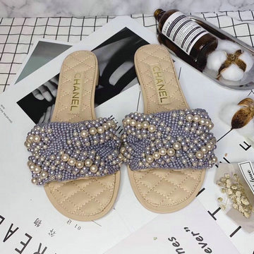 商品名称：シャネル CHANEL 26-CHJ200052T 2020年夏最新入荷 サマーサンダル ミュール フラットサンダル スリッパ カーフレザー