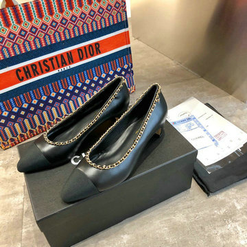 商品名称：シャネル CHANEL 26-CHJ200060D  2020年夏最新入荷 パンプス ローヒールシューズ レディースシューズ 靴 ラムスキン