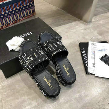 シャネル CHANEL 26-CHJ200061T 2020年夏最新入荷 ミュール サマーサンダル レディースシューズ 靴 ローヒールヒール スリッパ 厚底