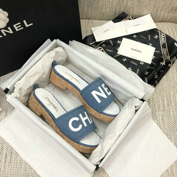 シャネル CHANEL 26-CHJ200061ZR 2020年夏最新入荷 ミュール サマーサンダル レディースシューズ 靴 ローヒールヒール スリッパ 厚底
