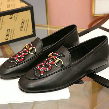 グッチ GUCCI 26-GGJ20036D 2020年夏最新入荷 ホースビット ウィメンズ ローファー フラットシューズ レディースシューズ レザー