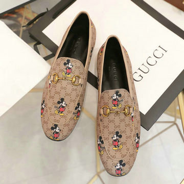 商品名称：グッチ GUCCI 26-GGJ20036M 2020年夏最新入荷 ヨルダーン GGキャンパス ウィメンズ ローファー フラットシューズ レディースシューズ レザー